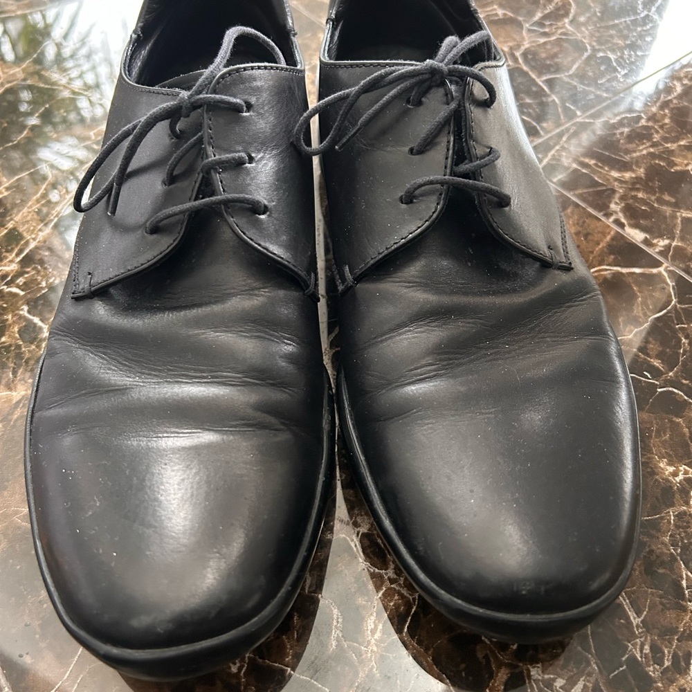 Prada Classic Black Oxfords
